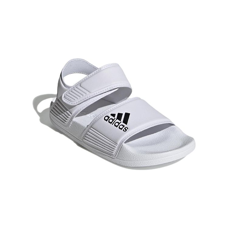 adidas Adilette Sandale K Weiß Schwarz Kinder Sneaker Wolkenweiß Kernschwarz GW0342