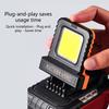 Adjustable Clamp Battery Power Work Light With 2 Mode For Power Tool Batteries LED Light Indoor Outdoor Use