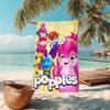 1Pc Fantasy Unicorn Sky Ride Beach Towel Microfiber Beach Towel Thin Absorbent For Beach Swimming Yoga Bath Sports 0917118