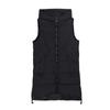 Medium and long down cotton vest women's autumn and winter new loose outer vest cotton jacket