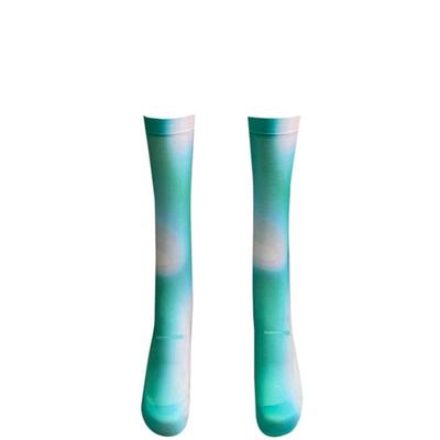 Romantic Tiger Jelly Bean Mint Crew Stockings
