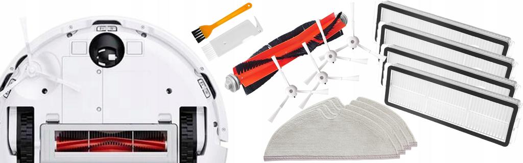 Set of Brushes, Rollers, Filters, Mops for Xiaomi Mi Roborock S50 S5 S6 Max Pure