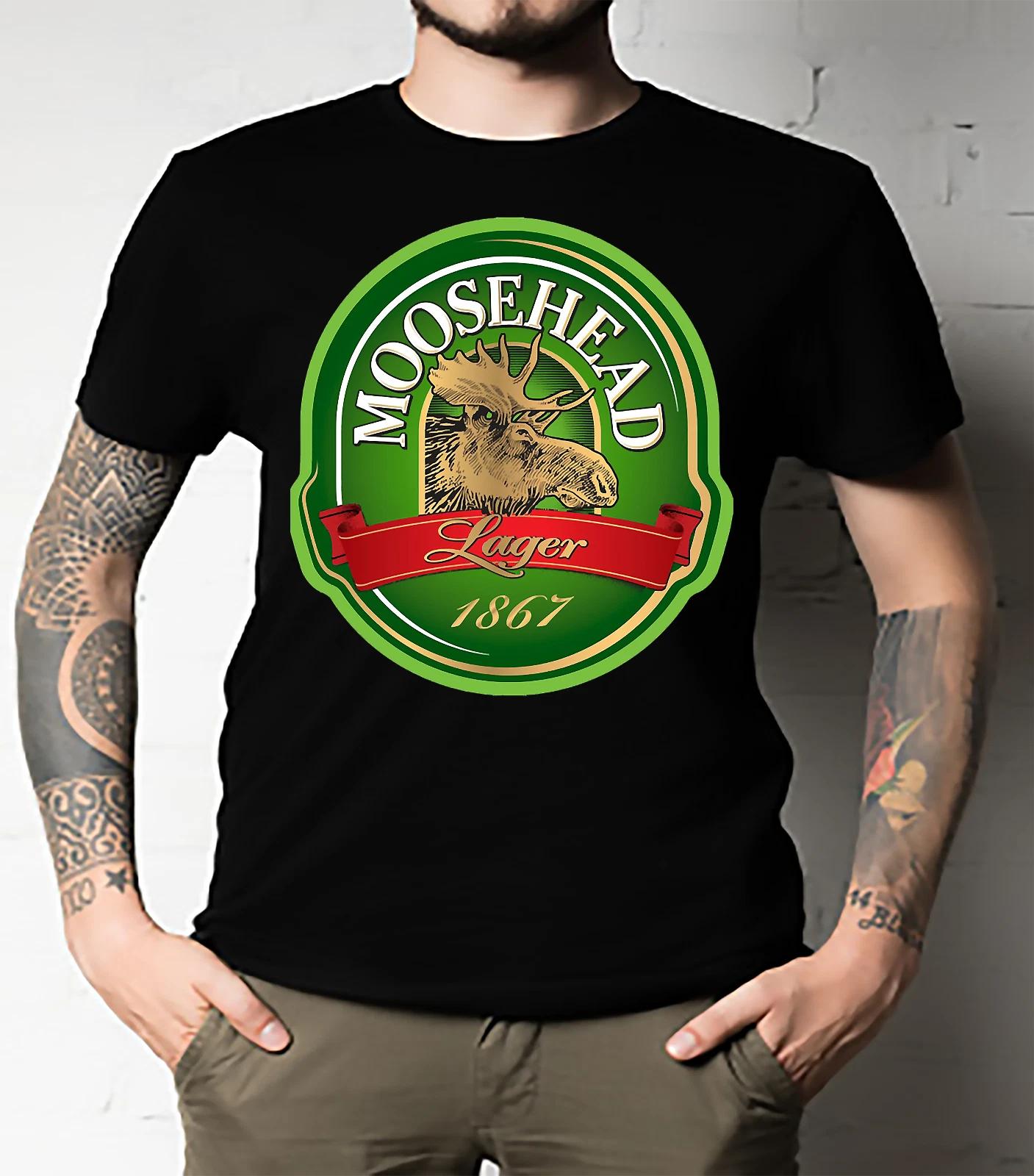 Men s and Women s T-shirts Moosehead Beer XL
