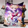 Personalized Custom Name Blanket - Sailor Moon Print Design,Blanket for Sofa,Bed,Travel,Camping - Soft and Warm, Great Gift