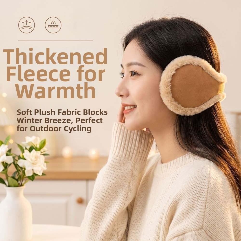 Windproof Ear Warmers Thickened Thermal Ear Covers Plush Ear Warmers Winter Earmuffs  Skiing