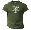 Bones  Sword T Shirt Gym Clothing Bodybuilding Vikings Victory Or Valhalla Top