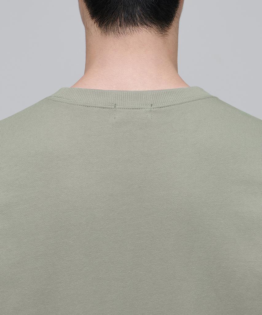 MUSINSA STANDARD Oversized Sweatshirt [Pistachio]