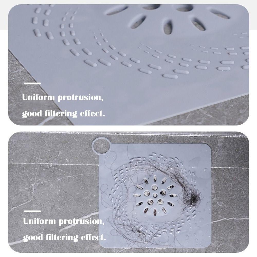 Silicone Deodorant Pad Non Slip Water Hair Stopper NEW Sewer Cover  Bathroom