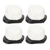 4pcs Handheld Vacuum Cleaner Filter High Strength Efficient Dust Cup Filter for XSB726N SV75 SV70