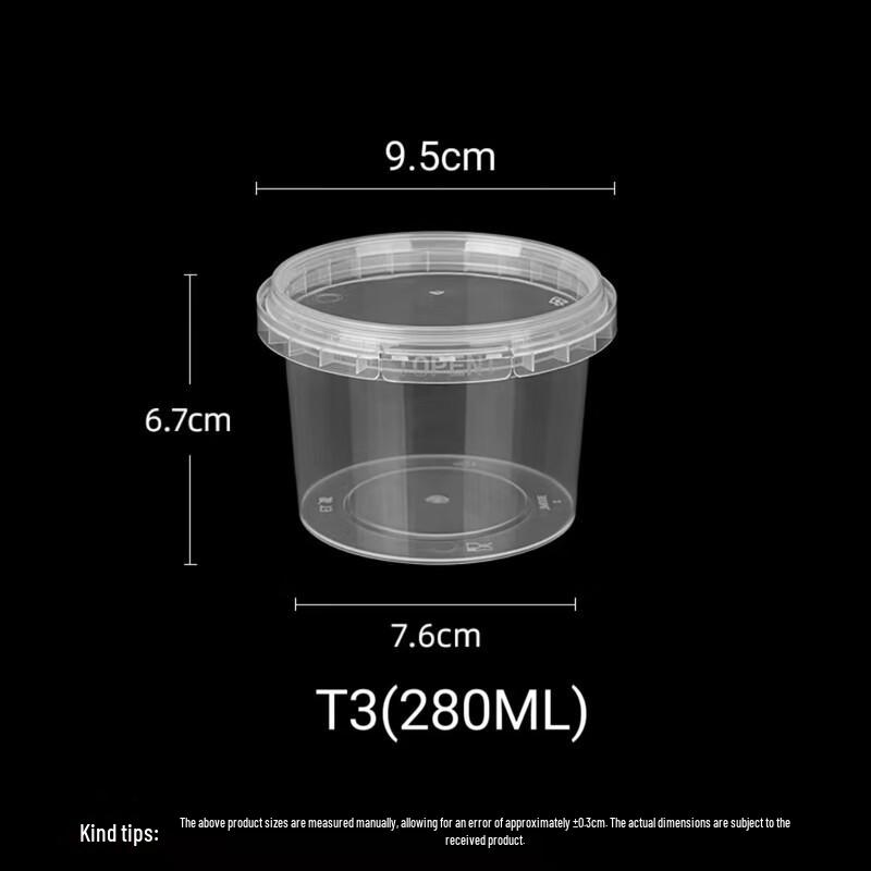 Disposable Leak-Proof Takeout Soup Cups with Lid