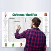 Christmas Word Puzzle Poster 80x50cm Christmas Word Search Wall Poster Interactive Family Game Poster For Game And Events