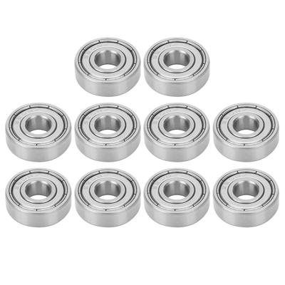 10 pezzi S608Z 8x22x7mm cuscinetti a sfera in acciaio inossidabile per longboard pattini a rotelle parti