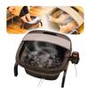 THANKO Easy To Empty! Heated Folding Foot Bath, ASYU25SBW. Foldable, Perfect for Foot Baths, Foot Spas, and Warming.