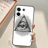 Illuminati Eye Occult Pyramid Funda For Xiaomi Redmi Note 14 13 10 11 12 15 Pro Plus Case For Redmi 15 14C 12C 10C 13C 15C