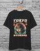 Tokyo Ramen Club Multicolor Unisex T-Shirt Retro Japanese Kaiju Godzilla Design Vintage Japan Streetwear