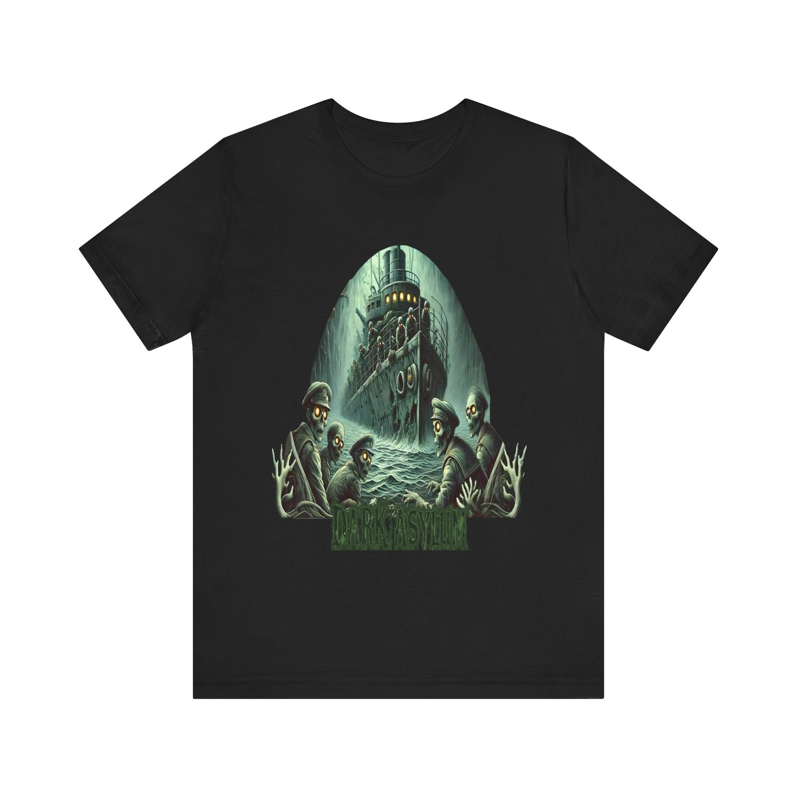 Gothic t-shirt, Spooky T-Shirt, Ghostly Graphic Tee, alternative t-shirt S разноцветный