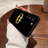 Ba-Batman Logo Phone Case For Samsung S26 S25 S24 FE S23 S22 S21 Plus S20 Ultra Note20Ultra Black Soft Shell