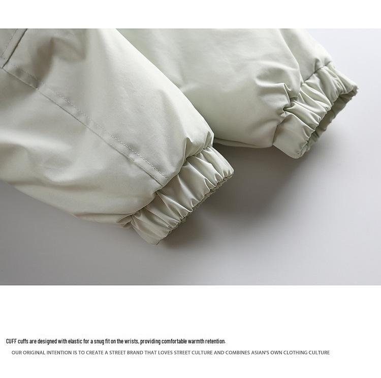 Parka de iarnă pentru bărbați, stil retro american, cu guler și glugă din blană - Groasă, de înaltă calitate, design versatil pentru cupluri