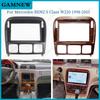 9 Inch Car Frame Fascia Adapter  Android Radio Dash Fitting Panel Kit For Benz S Class W220 S280 S320 S350 S400 S500 1998-2005