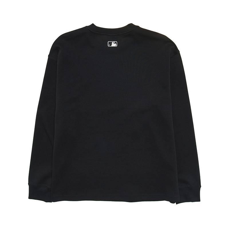 MLB Los Angeles Dodgers SS26 Minimalist Comfortable Solid Color Long Sleeve Casual Daily T-Shirt Unisex Tops 3ATSB0164-07BKS