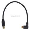 Mini USB to Type C Adapter Converter Cable for Camera Phone OTG Cable 90 Degree USB 3.1 Type C Male to Mini USB Transfer
