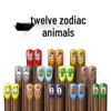 Japanese Style Zodiac Mouse Chopsticks Gift Set