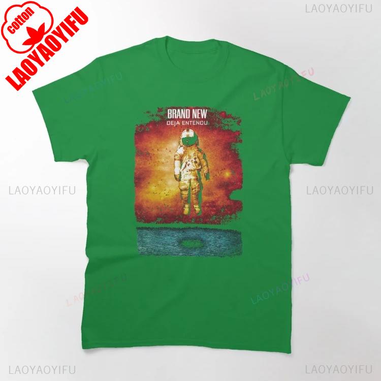 Brand New Deja Entendu Album Vintage Emo Punk Rock Graphic Tshirt Unisex Casual Short Sleeve Music Fan Gift