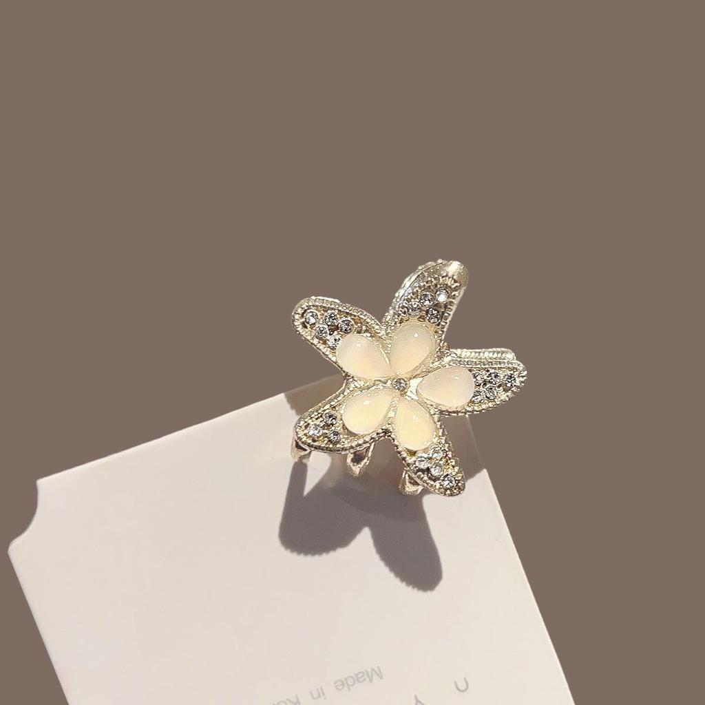 Korean Style Princess Bow Hair Clip for Women - High-End Side Bangs Double Clip Hair Accessory