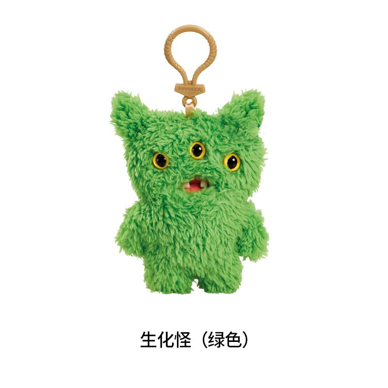 10cm Fuggler Cute Tooth Monster Funk Tooth Treasure Plush Keyrings Kawaii Mini Series Baby Funny Plush Doll Ornament