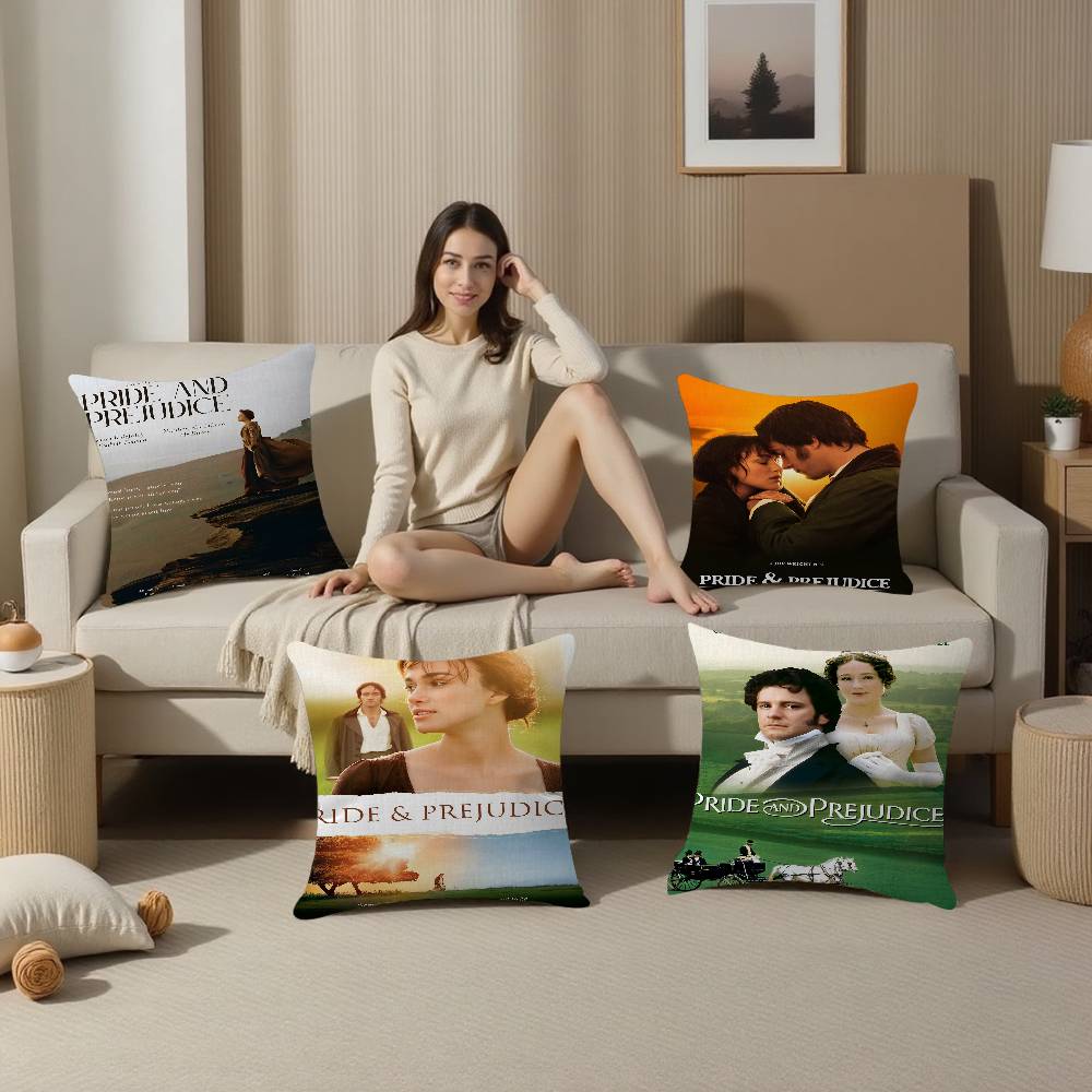 Classic Romance PridePrejudice Cushion Cover Polyester Sofa Cushions Decorative Throw Pillows Home Decoration Pillowcover