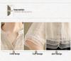 Retro Embroidered Organza Patchwork V-Neck Shirt for Women - Summer Mid-Sleeve Trendy Top