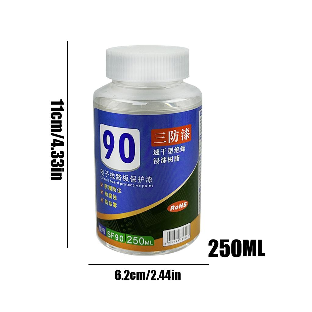 100ml Clear Conformal Coating Waterproof Protective Paint for PCB Circuit Board LED Electronics Repair Insulation Sealant