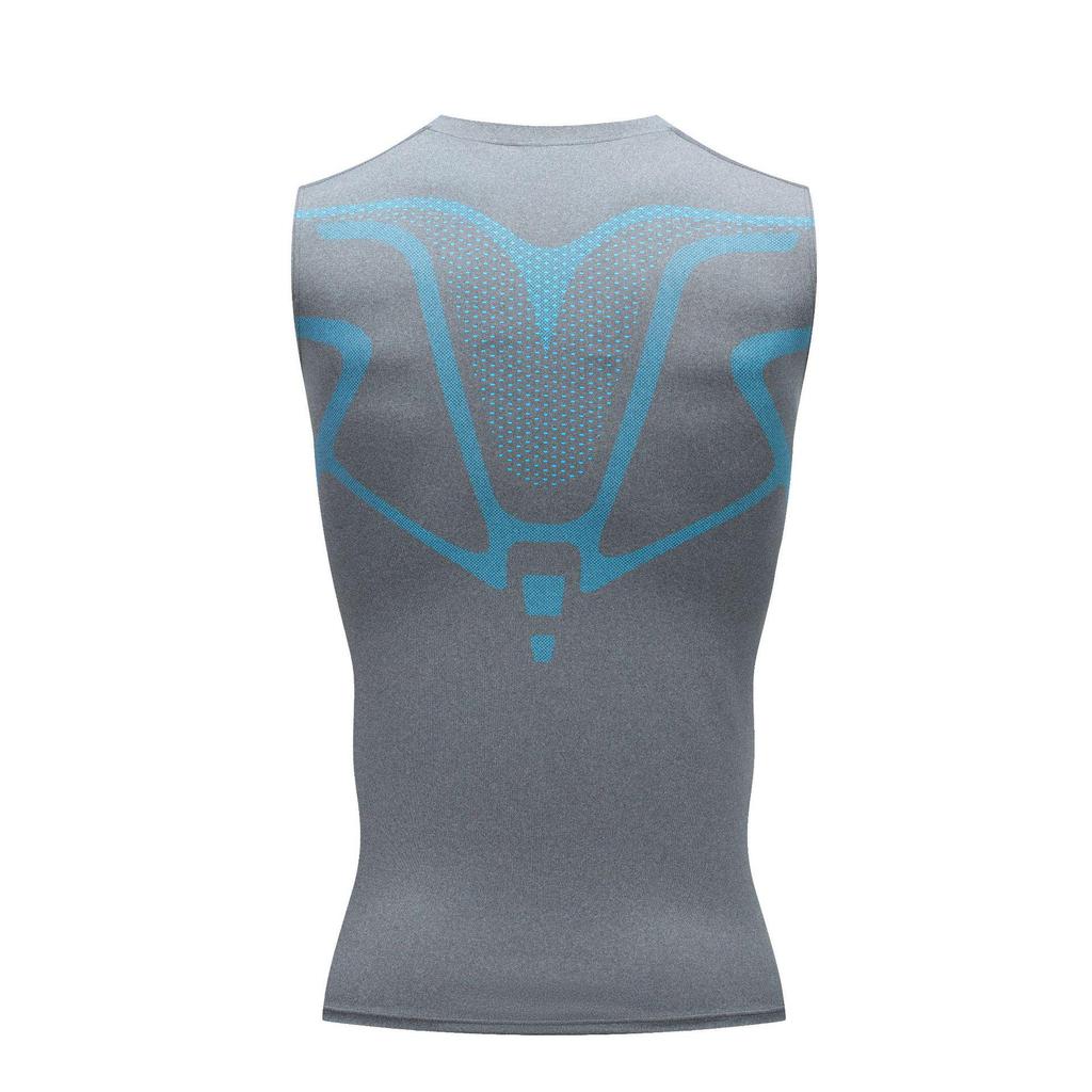 Men's Quick-Dry Sleeveless Running Vest for Basketball and Fitness Training