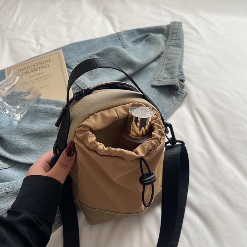 Mini Crossbody Bag Phone Outdoor Use Unisex Neutral Style Water Bottle Holder Casual Daily Wear Nylon