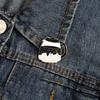Cartoon Starry Sky Bottle Brooch: Alloy Badge for Bags & Clothes