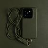 Luxury Cowhide Genuine Leather Case for IPhone 16 Pro Max 15Pro 11 13 12pro 14Pro 14 Strap Crossbody Lanyard Phone Cover Coque
