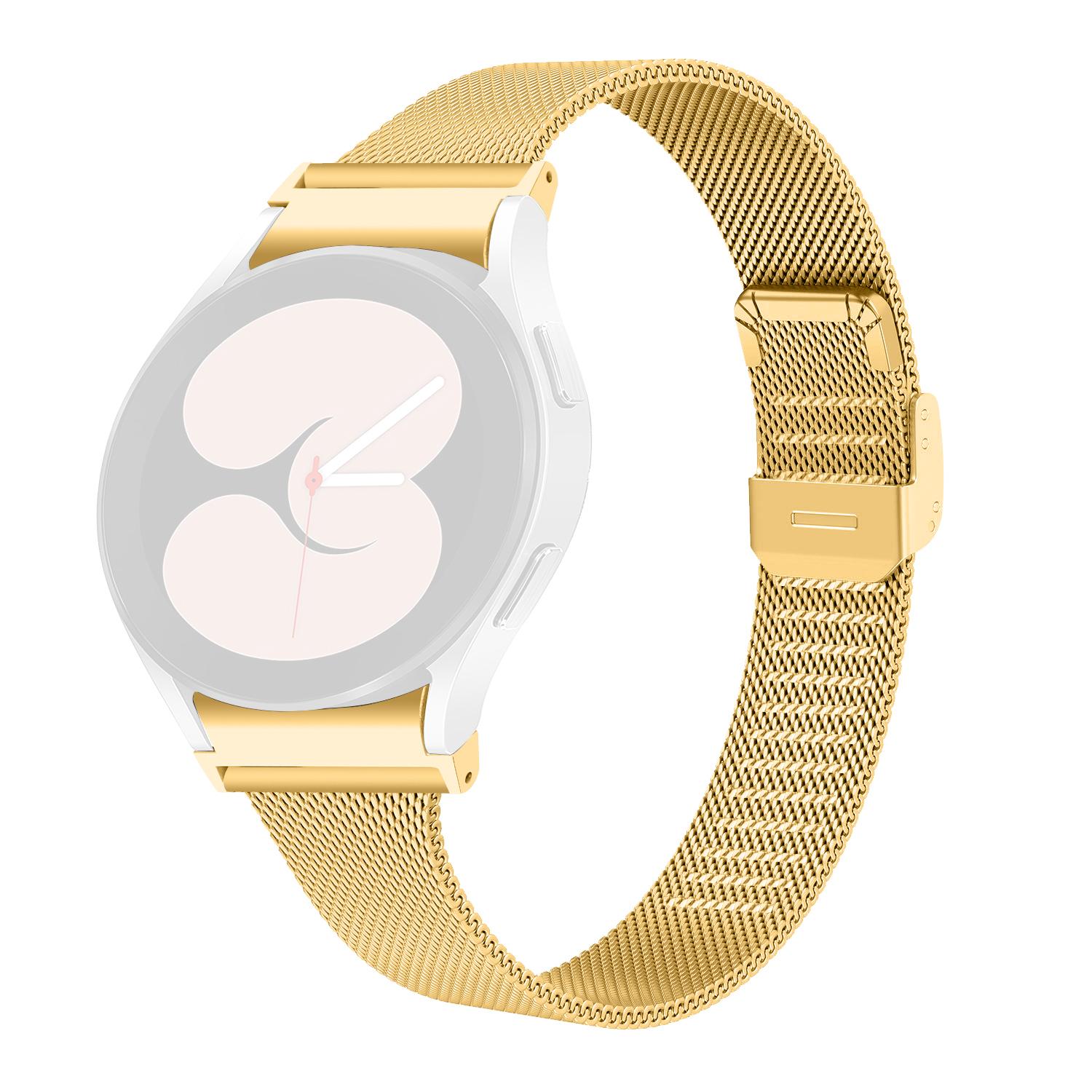 

Milanese Band For Samsung Galaxy Watch4 40mm 42mm/Watch4 Active 40mm 42mm/Watch4 Classic 42mm 46mm Stainless Steel Mesh Watch Strap B