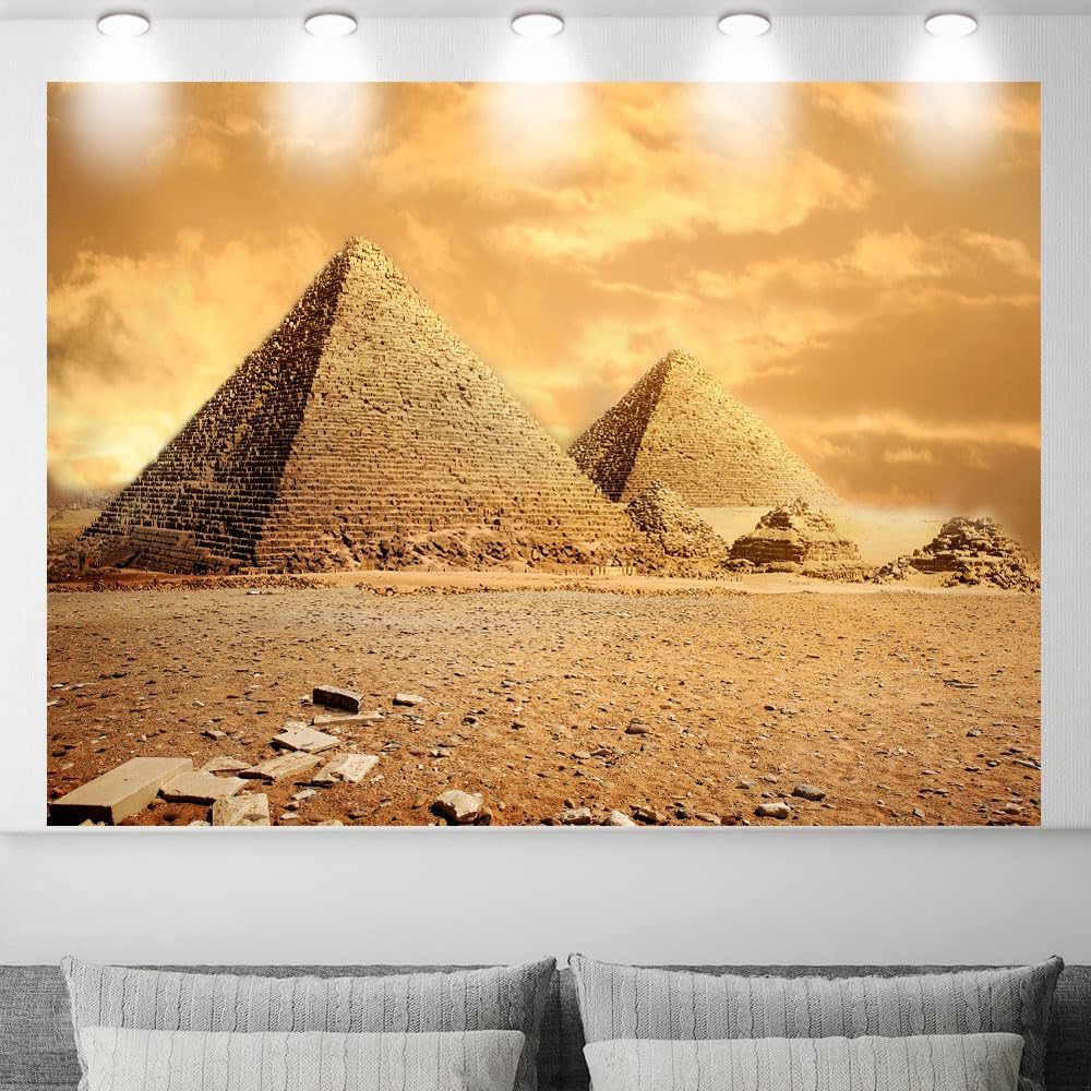 Tapestry Ancient Egyptian pyramid 75x100