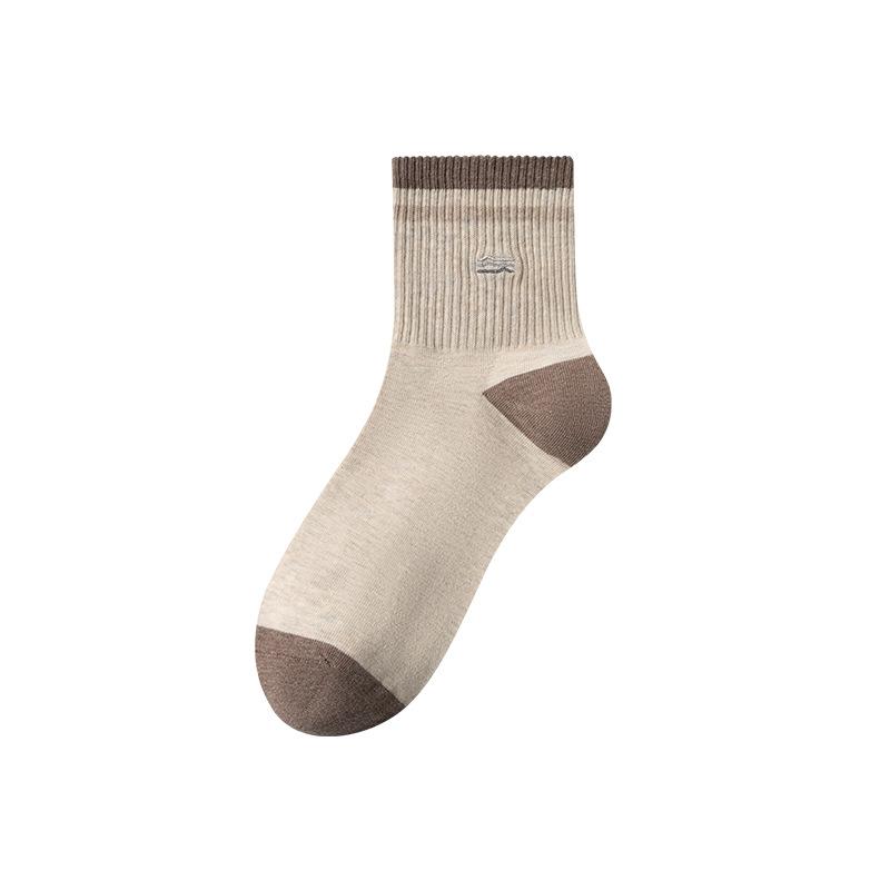 Cotton Socks for Men, Summer Season, Pure Cotton Mid-calf Socks, Sweat-absorbing, Antibacterial and Deodorizing, for Sports Activities