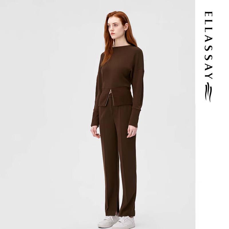 ELLASSAY Women's Cotton Blend Casual Pants