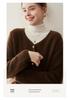 Women's Cashmere Knit Cardigan Coat - Twelve Gauge, Single Breasted, Round Neck, Loose Fit, Autumn/Winter.