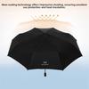 Solid Color UV Protection Umbrella Waterproof Hand Operated Parasol Sunscreen Umbrella  Student Use