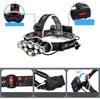 8LED USB Rechargeable Headlamp IPX4 Waterproof Outdoor Camping Headlamp