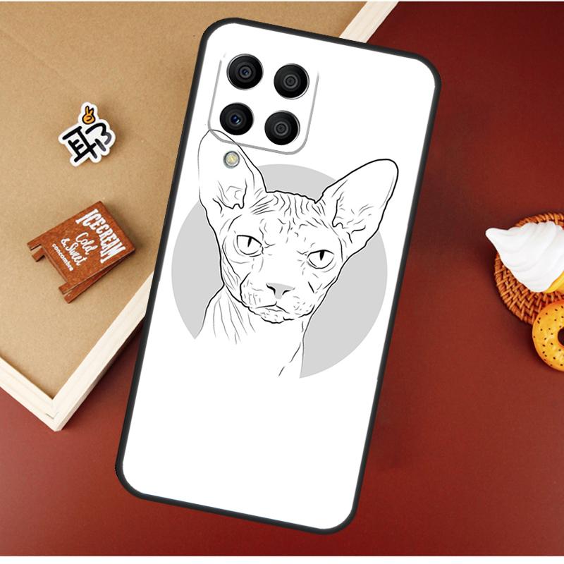Sphinx Cat For Samsung Galaxy M12 M32 M52 M13 M33 M53 M11 M31 M51 M15 M55 M14 M34 M54 M30s M20 Case