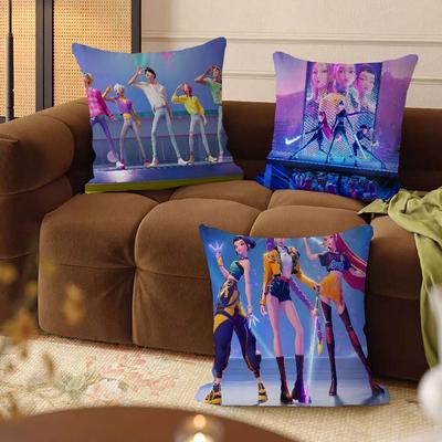 Cuscino Cacciatori di Demoni KPop Regalo Decorazione Casa Ufficio Cuscino Camera da Letto Divano Auto Copricuscino Custodia per Cuscino