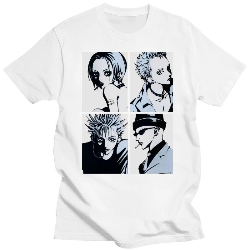 

Nana Osaki T Shirt Men Pure Cotton Tee Tops Ai Yazawa Japanese Anime Manga Tshirts Short Sleeve Fashion Graphic T-shirt 3XL
