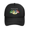 White Tiger Power Rangers  Trucker Hat Adult Vintage  Mesh Baseball Cap Polyester Breathable Sports Cap