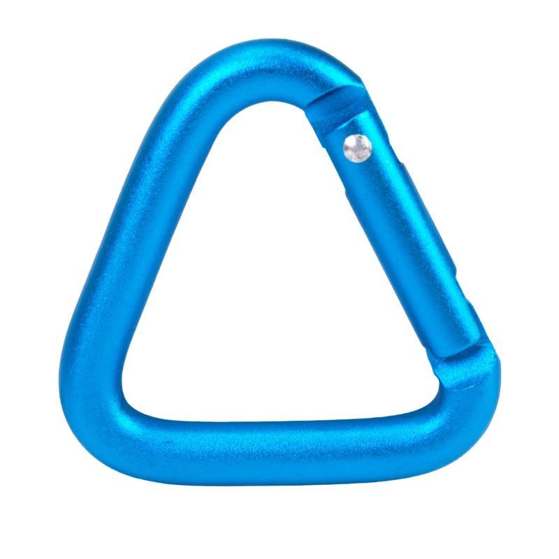 1pz Moschettone Triangolare Campeggio all'Aperto Escursionismo Portachiavi Clip a Scatto Gancio Fibbia Bollitore Moschettone Accessori Sportivi all'Aperto