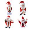 Santa Claus Dancing Music Battery Operated Electric Santa with Light and Music Christmas Decoration Doll Ornaments for Home 2025