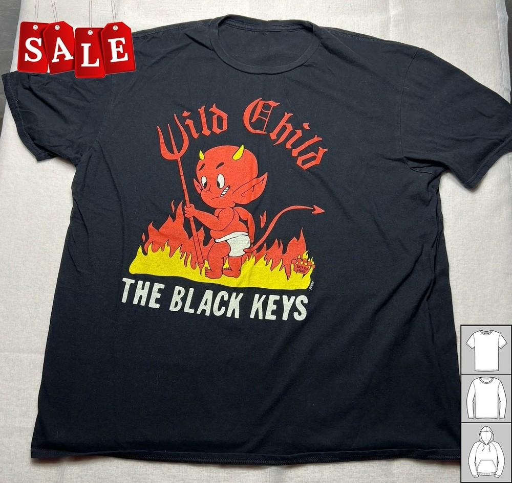 

New The Black Keys Wild Child Dropout Boogie Gift For Fans Men All Size LW578 Unisex T-Shirt XXL